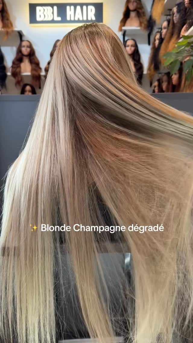 Post 1 by BL Hair Paris on Instagram (video)