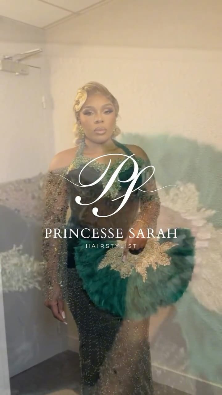 Post 6 by Princesse Sarah | Bridal Hairstylist | Coiffeuse Mariée 💍 on Instagram (video)