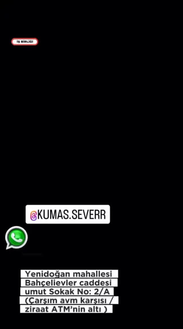 Post 5 by KUMAŞ SEVER on Instagram (video)