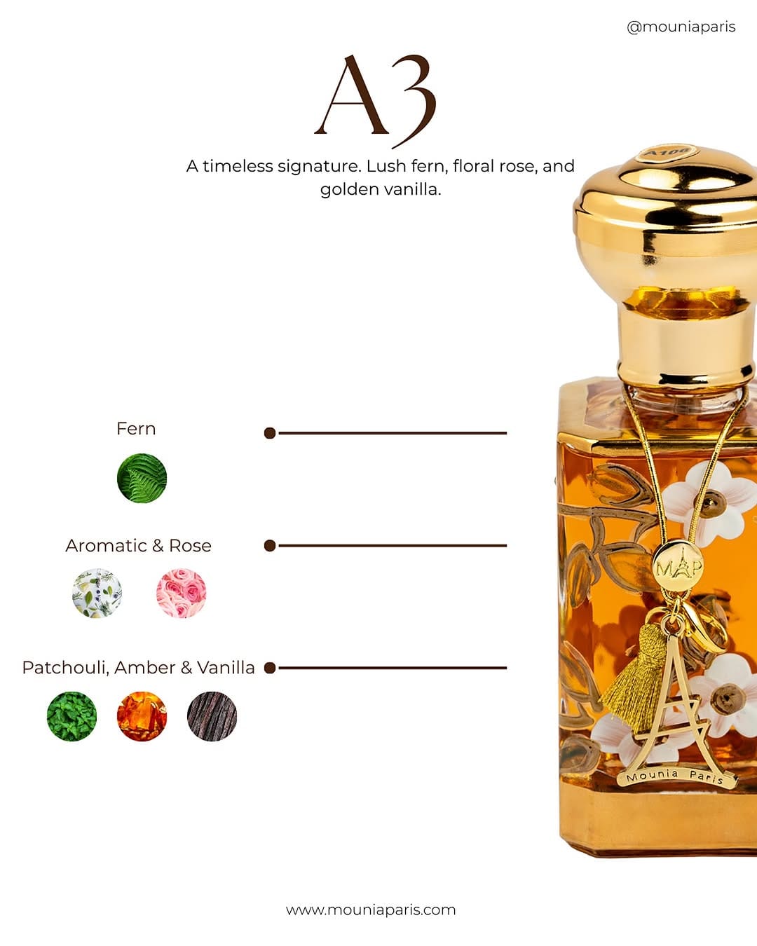 Post 5 by Mounia Paris | Perfume & Crystal on Instagram (image)