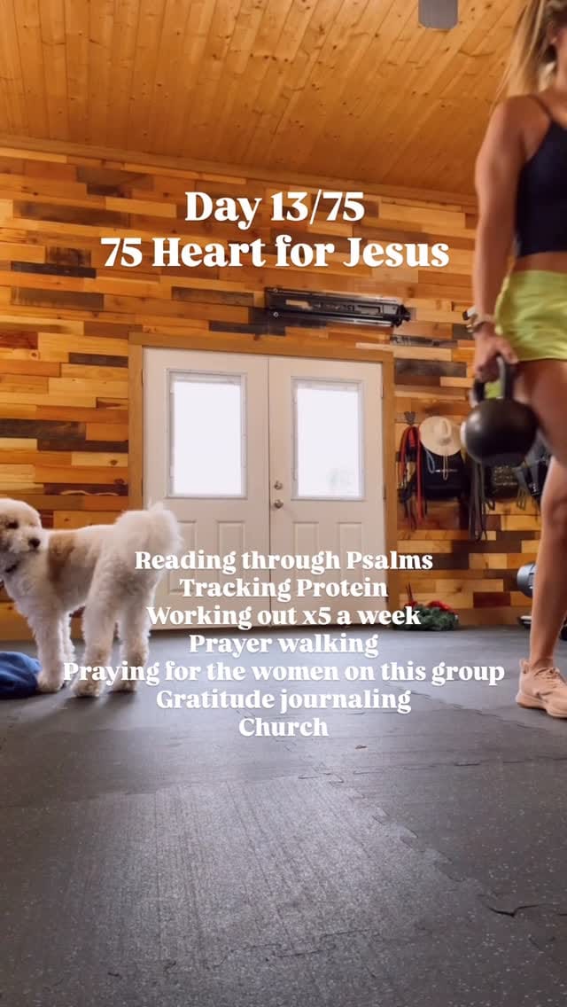 Post 6 by FOSTERING FAITH & FITNESS | Brittany Kelley on Instagram (video)