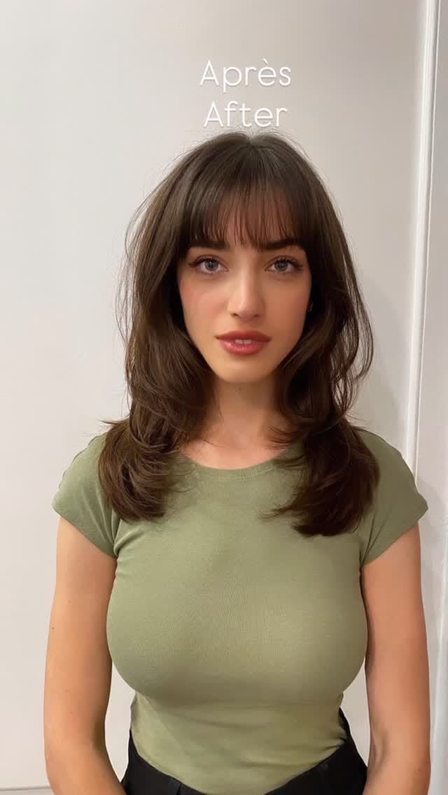 Post 4 by bleucoiffure, coiffurecoréen, permanente digitale, lissage on Instagram (video)