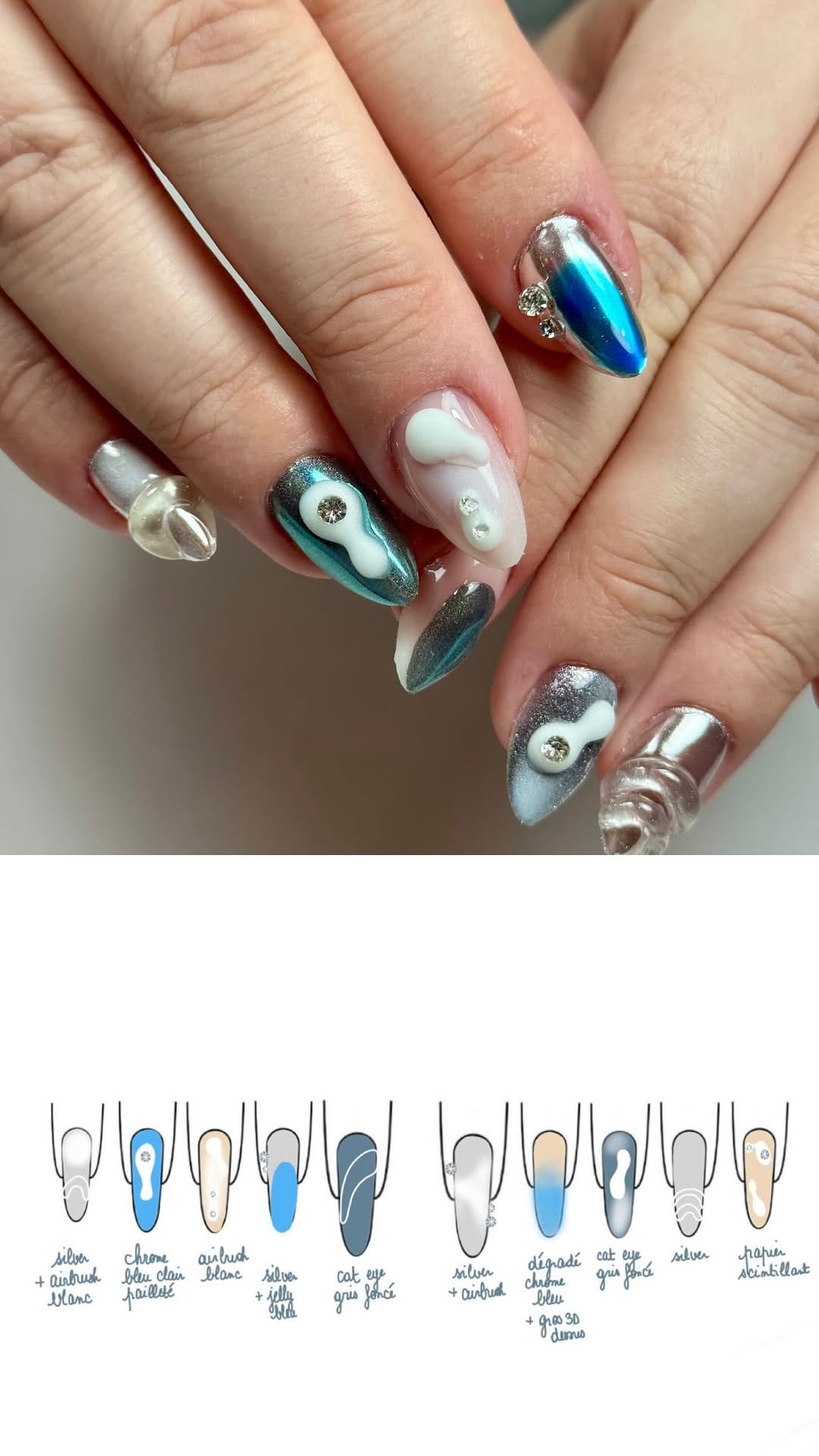 Post 5 by Shauna Nails Paris on Instagram (video)