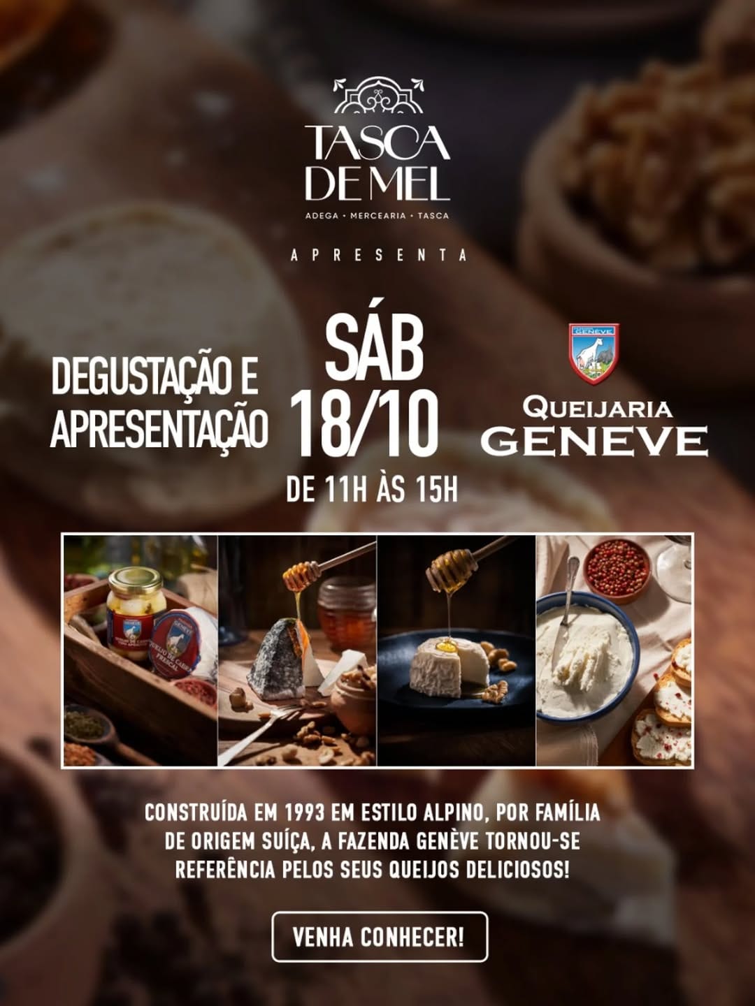 Post 6 by Queijo de Cabra Fazenda Geneve/Queijo Artesanal on Instagram (image)