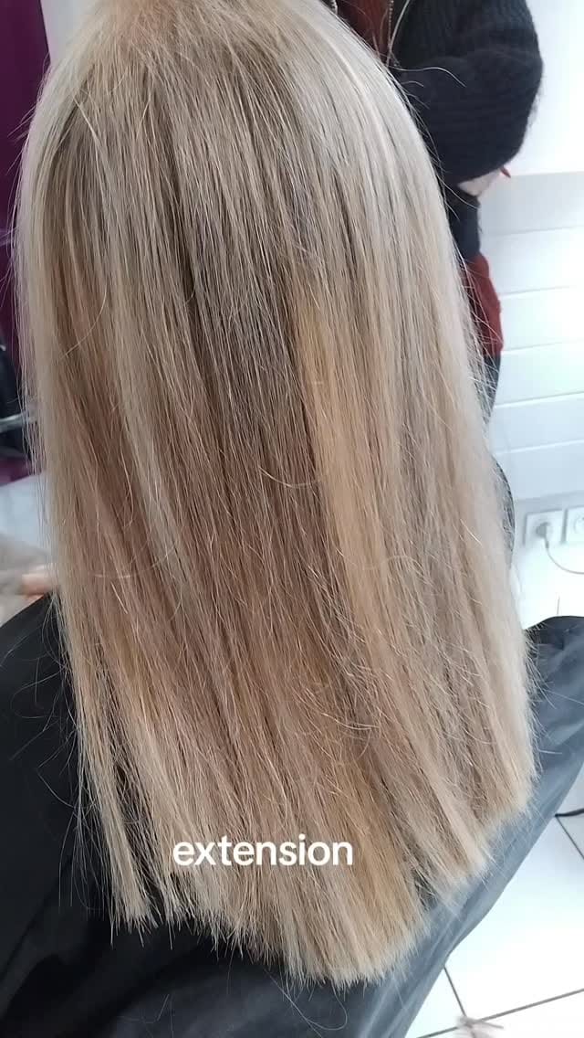 Post 2 by extension coiffure christele on Instagram (video)