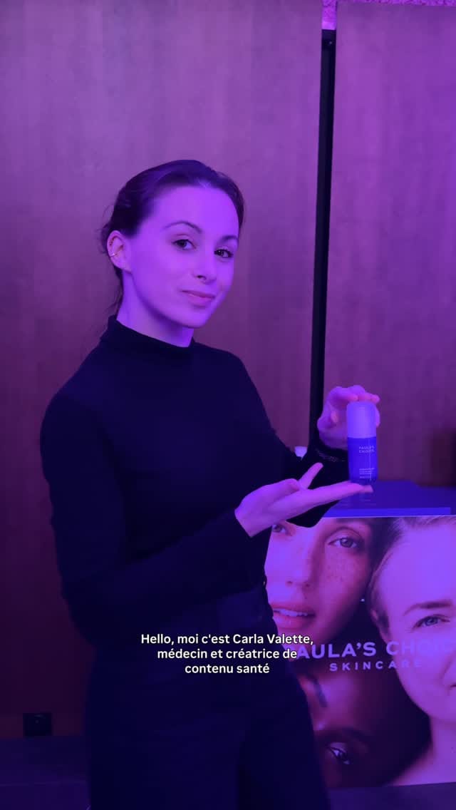 Post 1 by Paula's Choice France on Instagram (video)