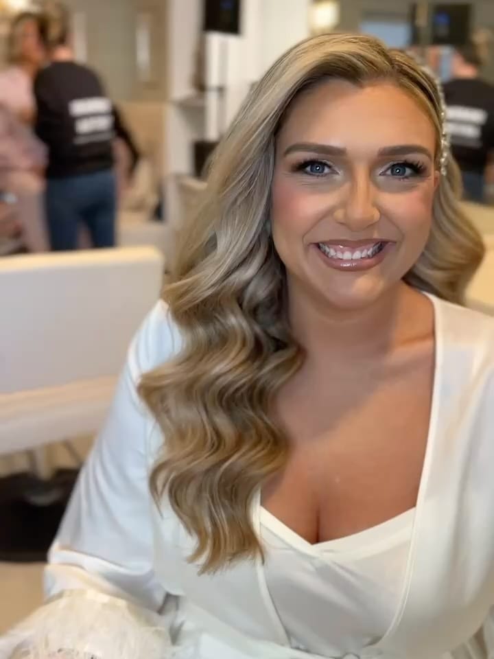 Post 1 by South Jersey | Philly Bridal Hair Specialist on Instagram (carousel)