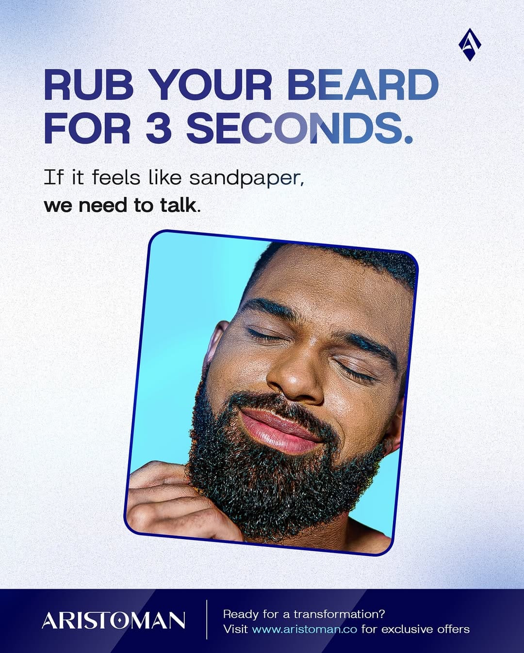 Post 3 by Aristoman - SelfCare for Men on Instagram (image)