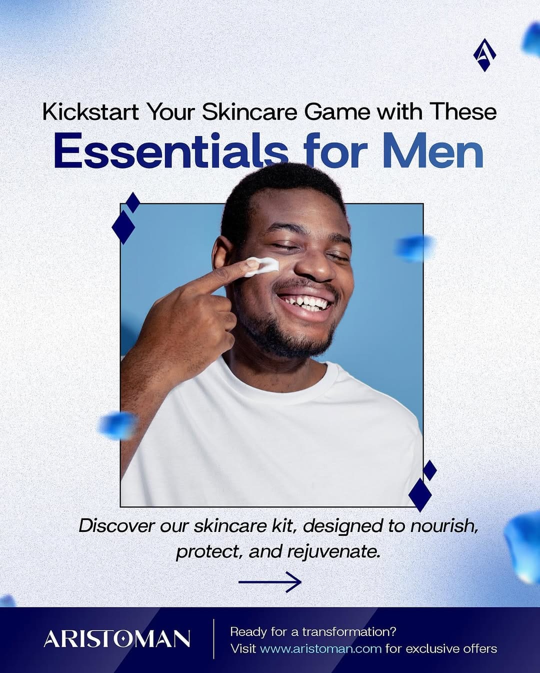Post 9 by Aristoman - SelfCare for Men on Instagram (carousel)