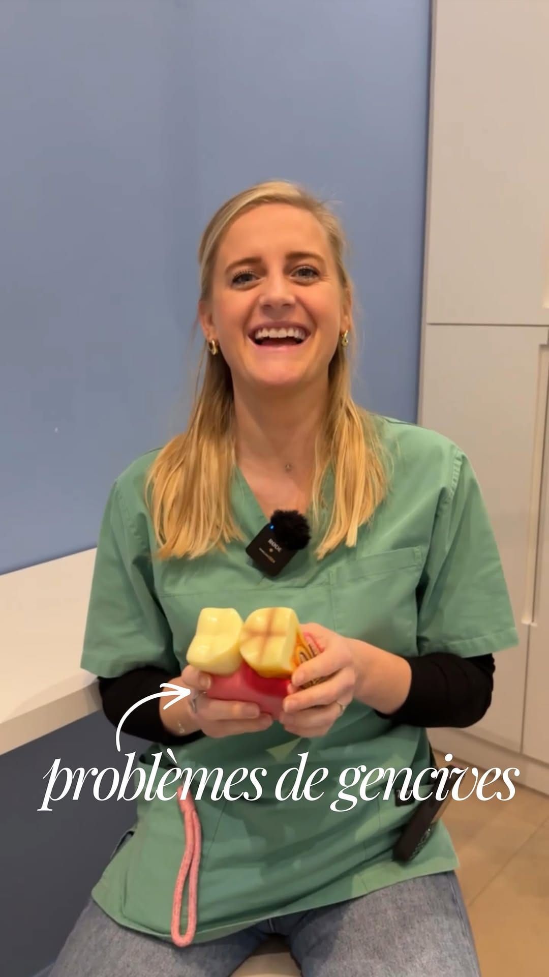 Post 1 by Dentiste paris /aesthetic dentistry / dr Cyrille fonteneau on Instagram (video)
