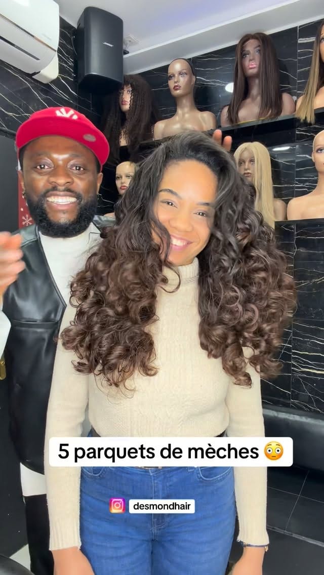 Post 2 by LACE WIG/TISSAGE/TAPE-INS on Instagram (video)
