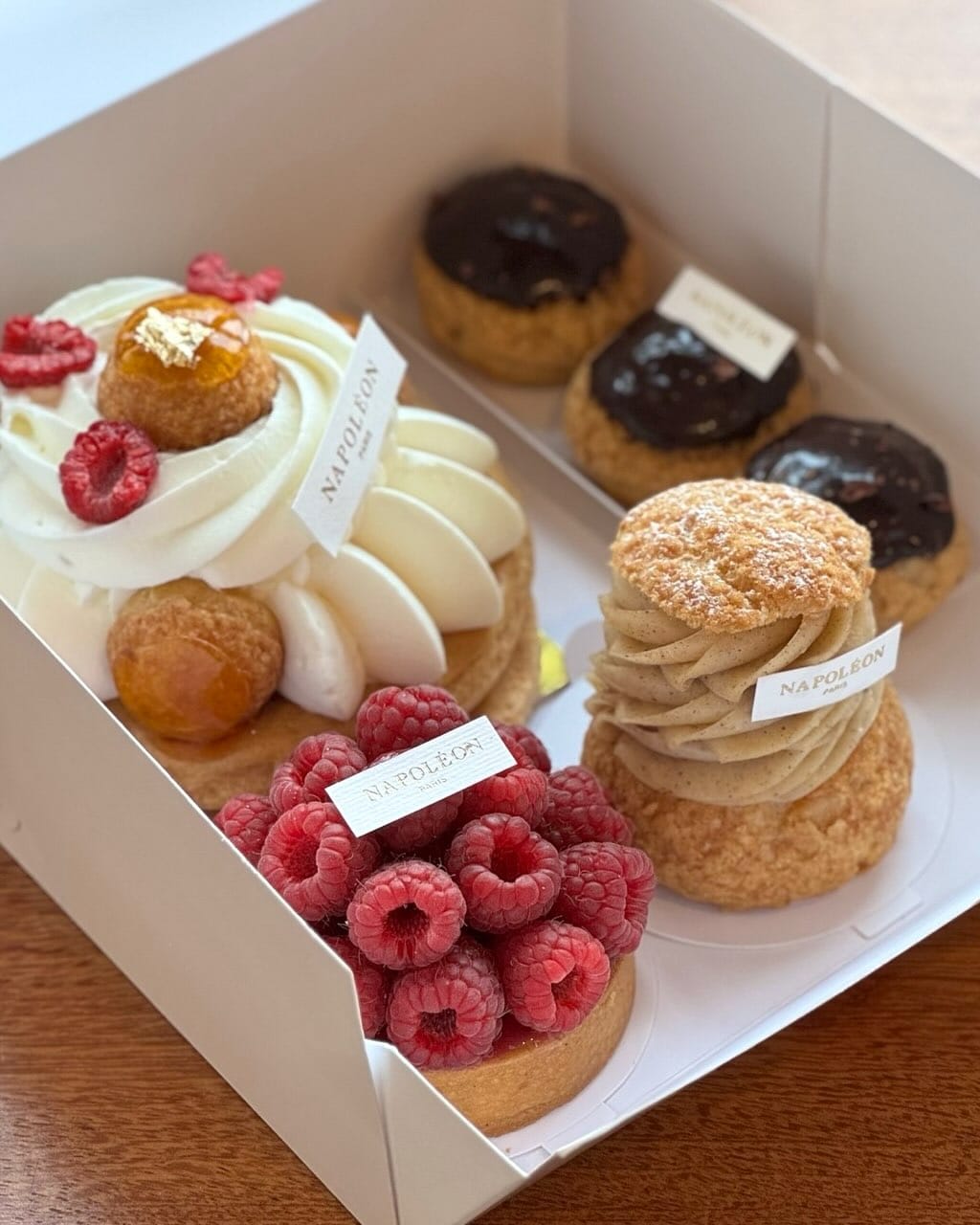 Post 6 by Napoléon Haute Pâtisserie on Instagram (carousel)
