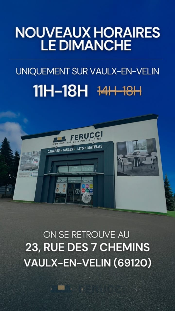 Post 4 by FERUCCI MOBILIER - FERUCCI.FR on Instagram (video)