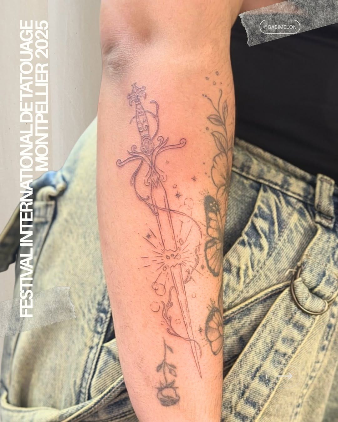 Post 2 by Gabi 🌝 Fineline Tattoo / Montpellier 34 📍 Miracle tattoo on Instagram (carousel)