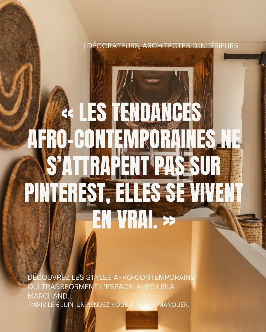 Post 6 by AFROKIDEKOR - Décoration africaine moderne on Instagram (image)