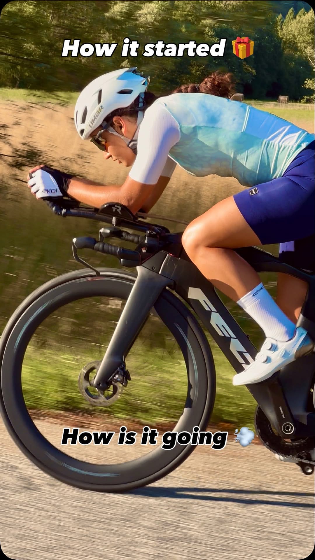 Post 8 by Léa RICCOBONI 🦁PRO Triathlete on Instagram (video)