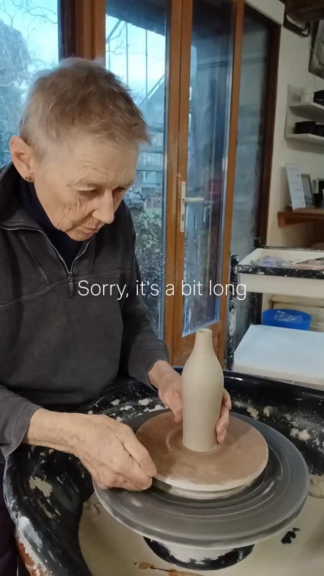 Post 6 by Sue Ure tableware designer and maker on Instagram (video)