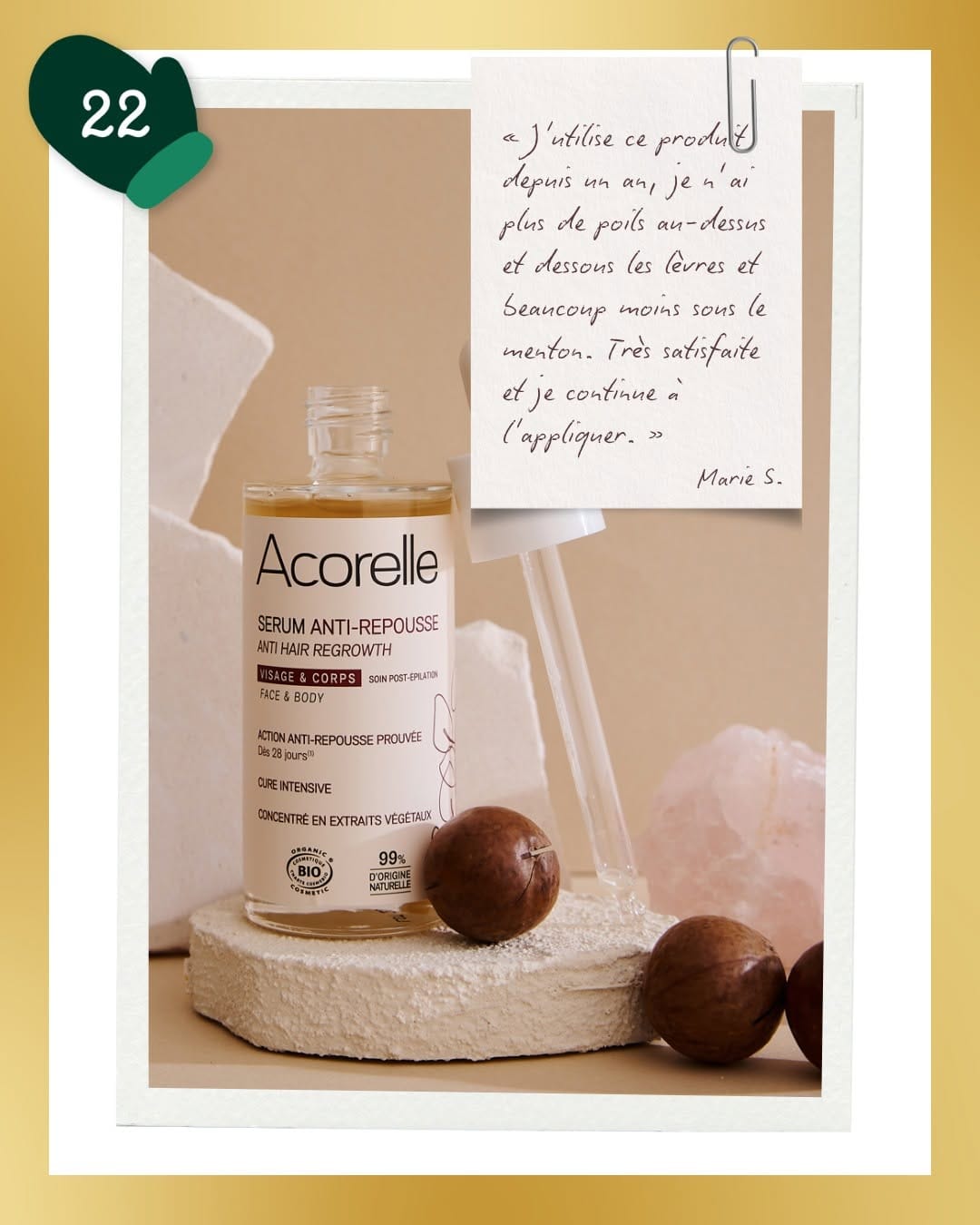Post 7 by Acorelle | Cosmétiques BIO on Instagram (carousel)
