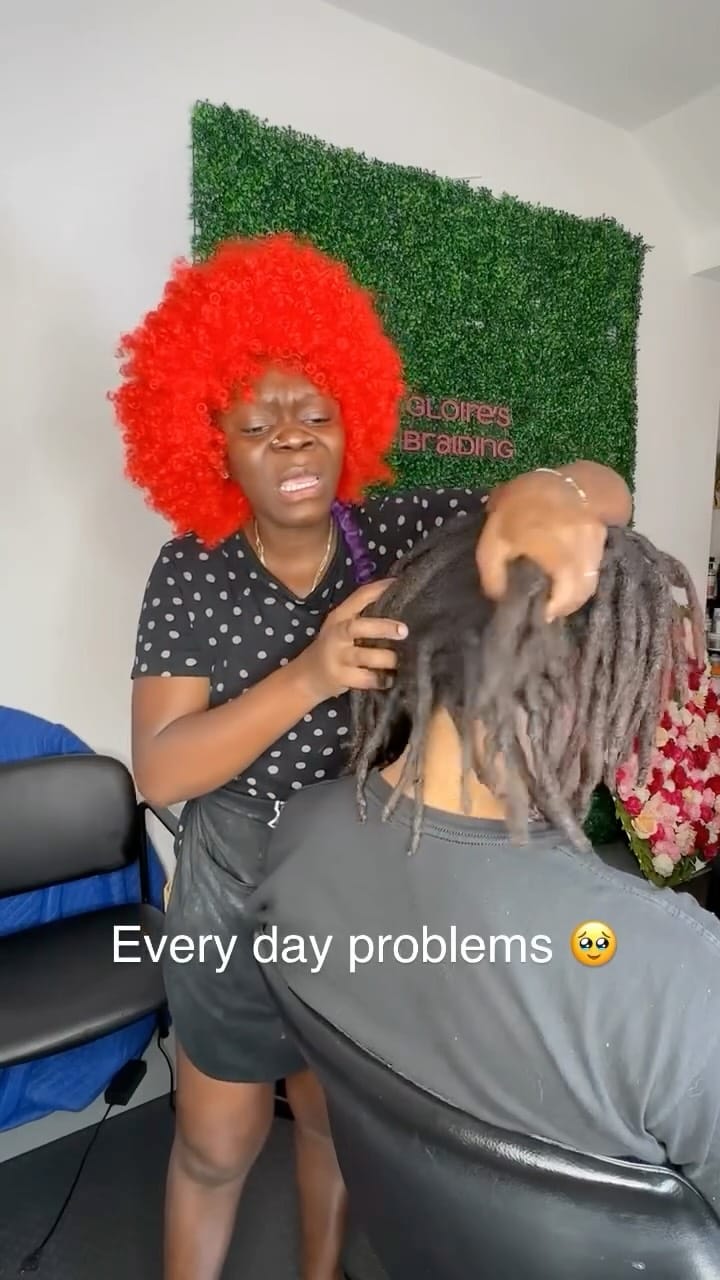 Post 4 by DALLAS TX BRAIDER| BY GLOIRE_FOREVERBEAUTY👑👏🏾🙌👍💕 on Instagram (video)