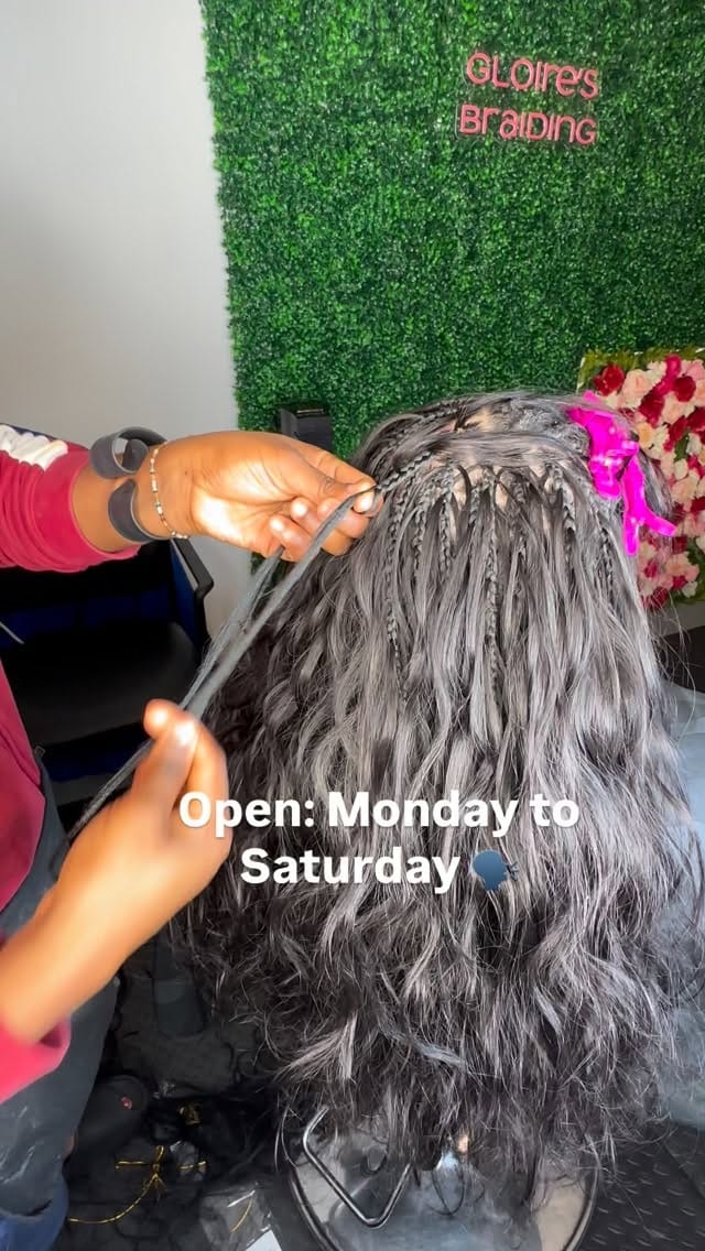 Post 6 by DALLAS TX BRAIDER| BY GLOIRE_FOREVERBEAUTY👑👏🏾🙌👍💕 on Instagram (video)