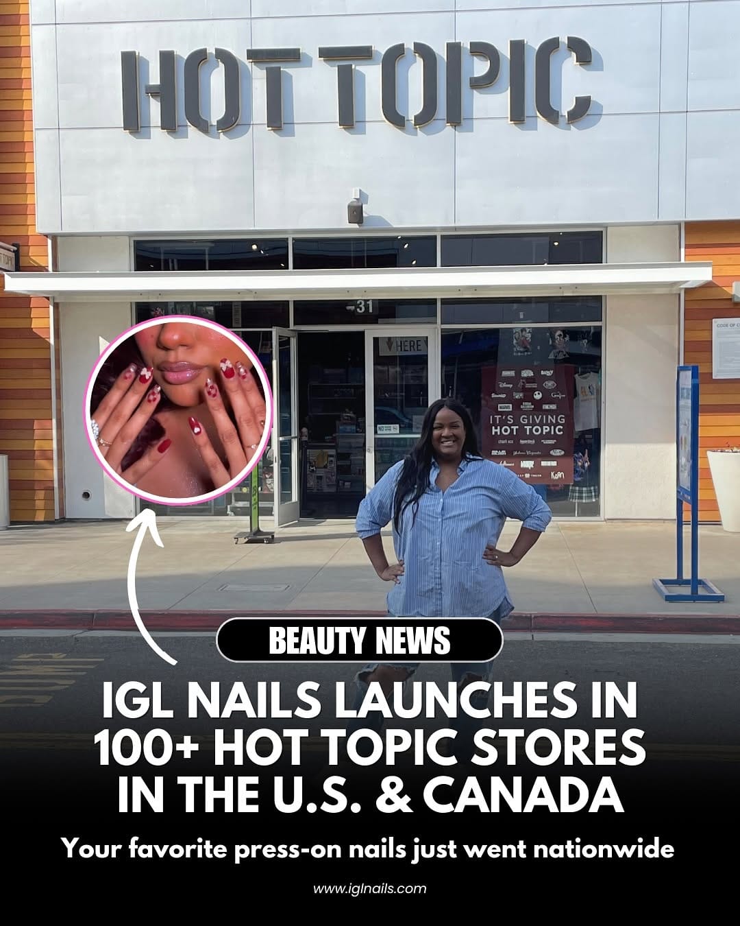 Post 8 by IGL NAILS® | Press-On Nails That Fit on Instagram (carousel)