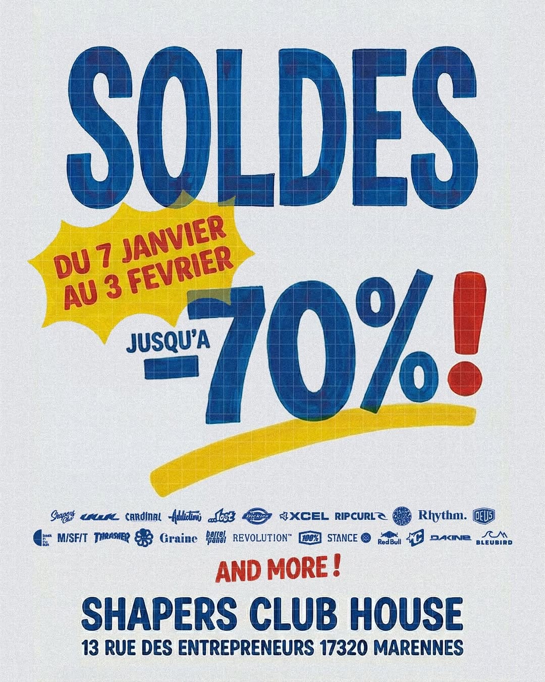 Post 4 by Shapers Club shop on Instagram (image)