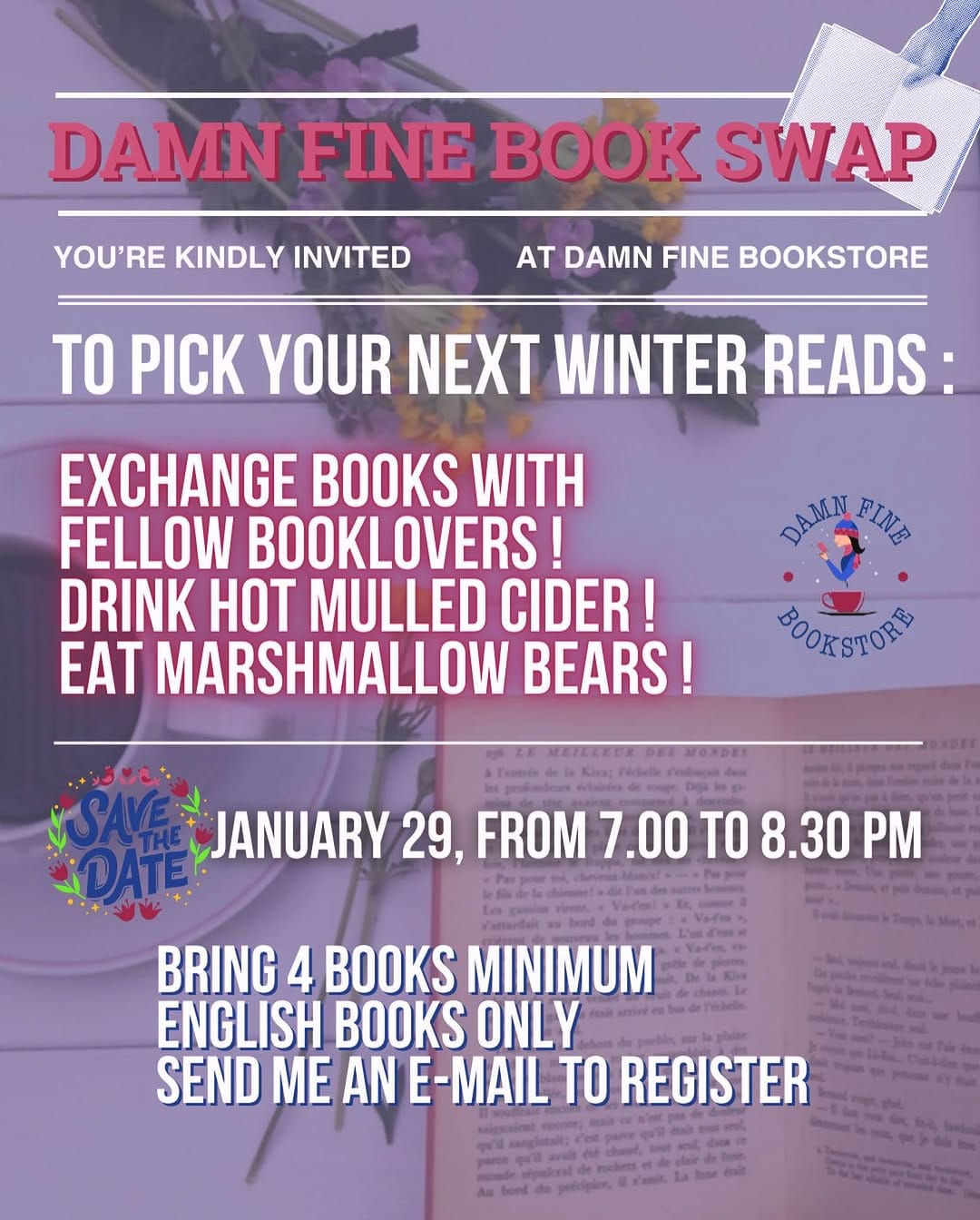 Post 3 by Damn Fine Bookstore on Instagram (image)