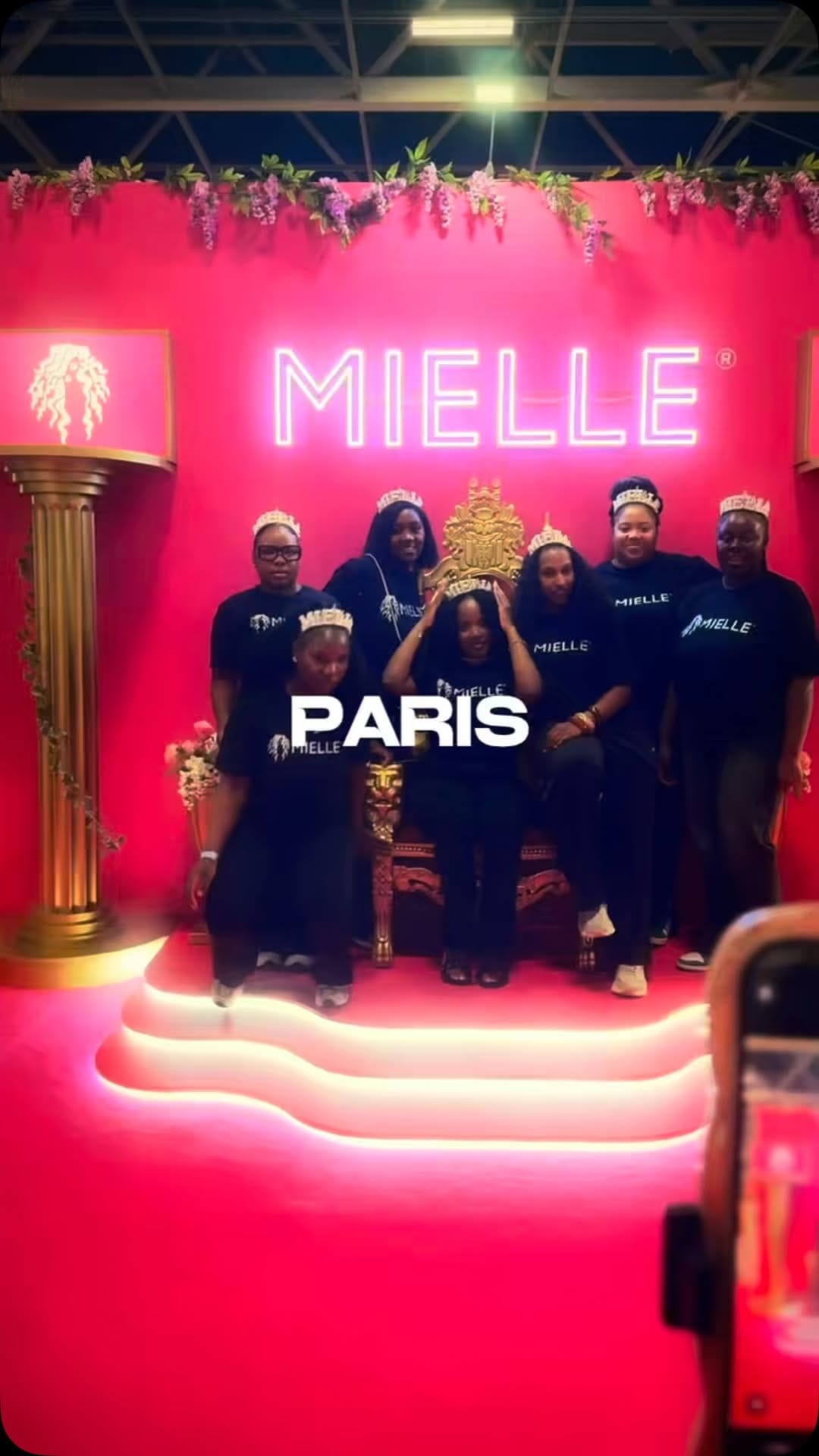 Post 1 by Mielle Organics France on Instagram (video)