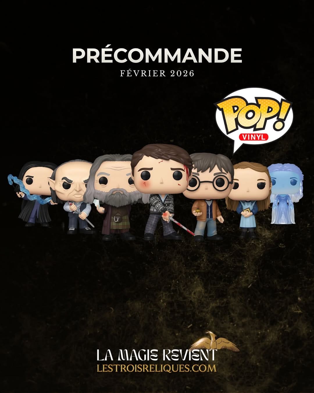 Post 1 by Les 3 Reliques® - Harry Potter Shop on Instagram (image)