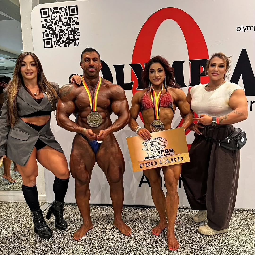 Post 8 by Parisa, IFBB WOMENS PHYSIQUE PRO on Instagram (carousel)