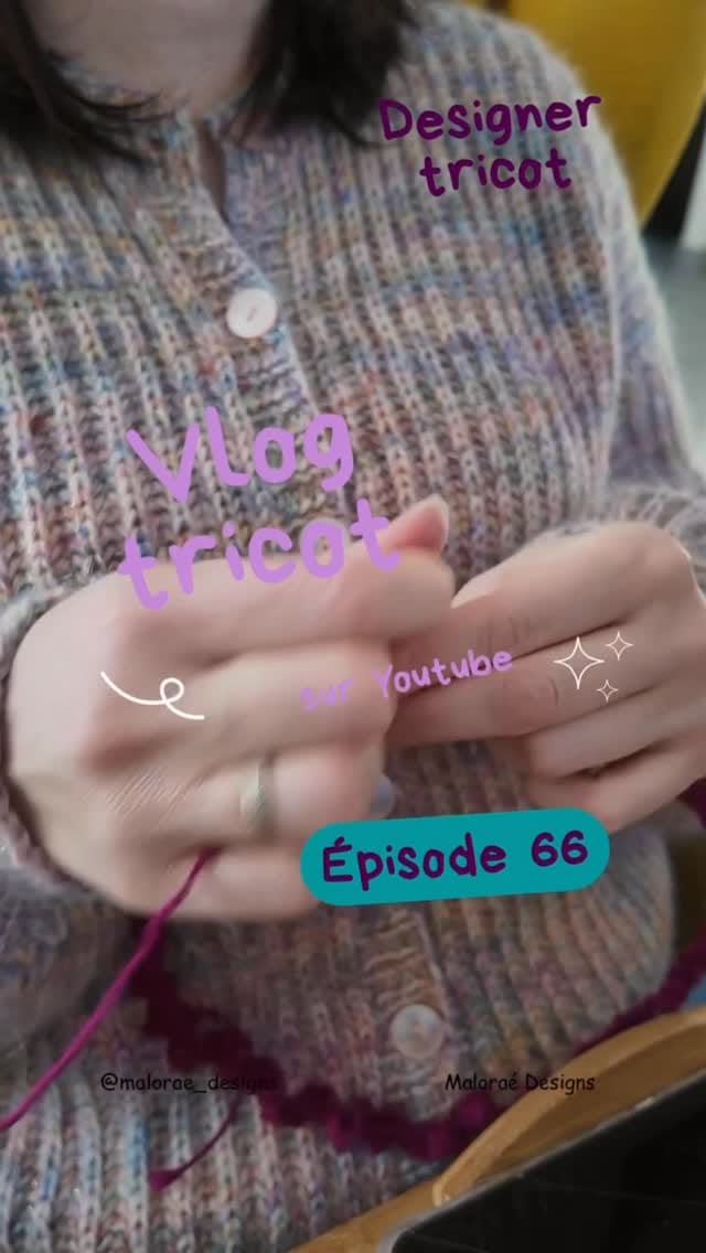 Post 5 by Coraline l Patrons et accessoires tricot on Instagram (video)