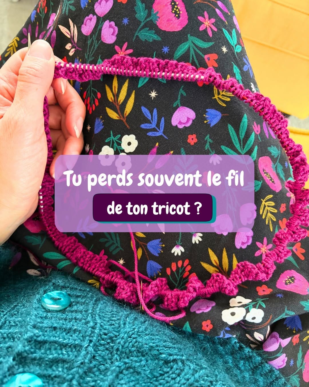 Post 8 by Coraline l Patrons et accessoires tricot on Instagram (carousel)