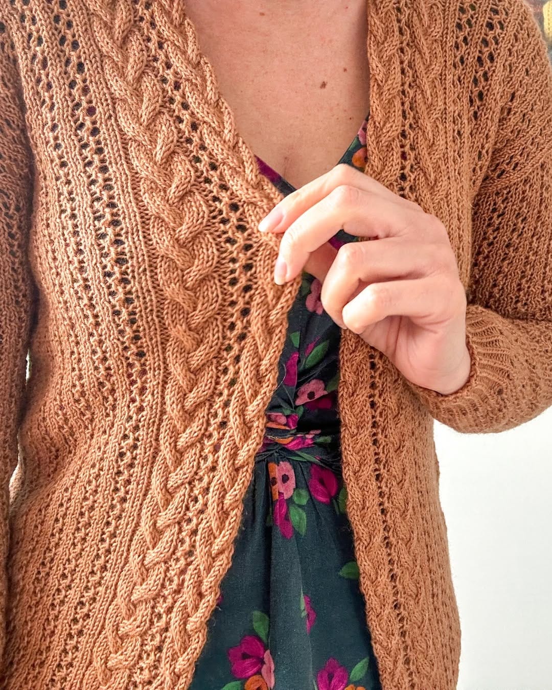 Post 3 by Coraline l Patrons et accessoires tricot on Instagram (image)