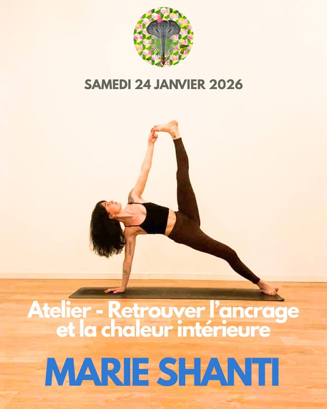 Post 8 by Yoga Village Paris on Instagram (image)