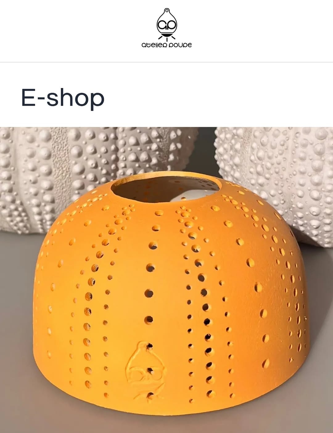 Post 8 by Atelier POUPE | Luminaire marin upcyclé on Instagram (image)