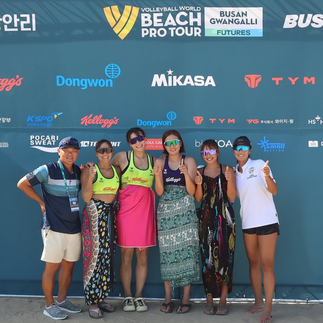 Post 3 by Akiko Hasegawa 長谷川暁子/Beach Volleyball on Instagram (carousel)