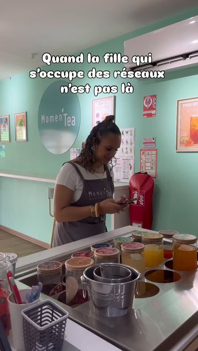 Post 4 by Momen’Tea Réunion | Bubble Tea | Tapioca on Instagram (video)