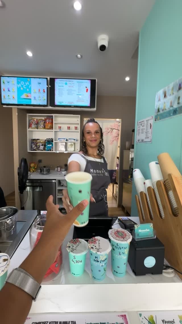 Post 6 by Momen’Tea Réunion | Bubble Tea | Tapioca on Instagram (video)