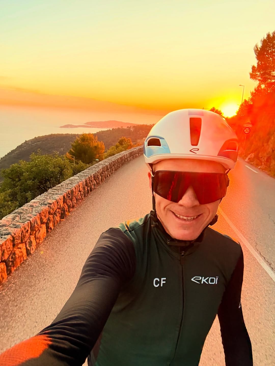 Post 6 by Chris Froome on Instagram (carousel)