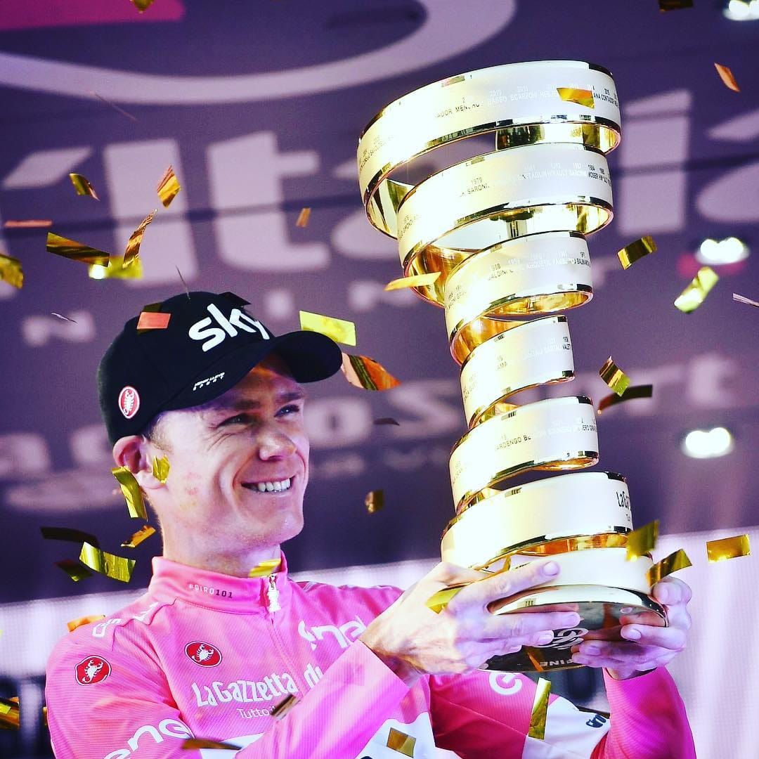 Post 8 by Chris Froome on Instagram (image)