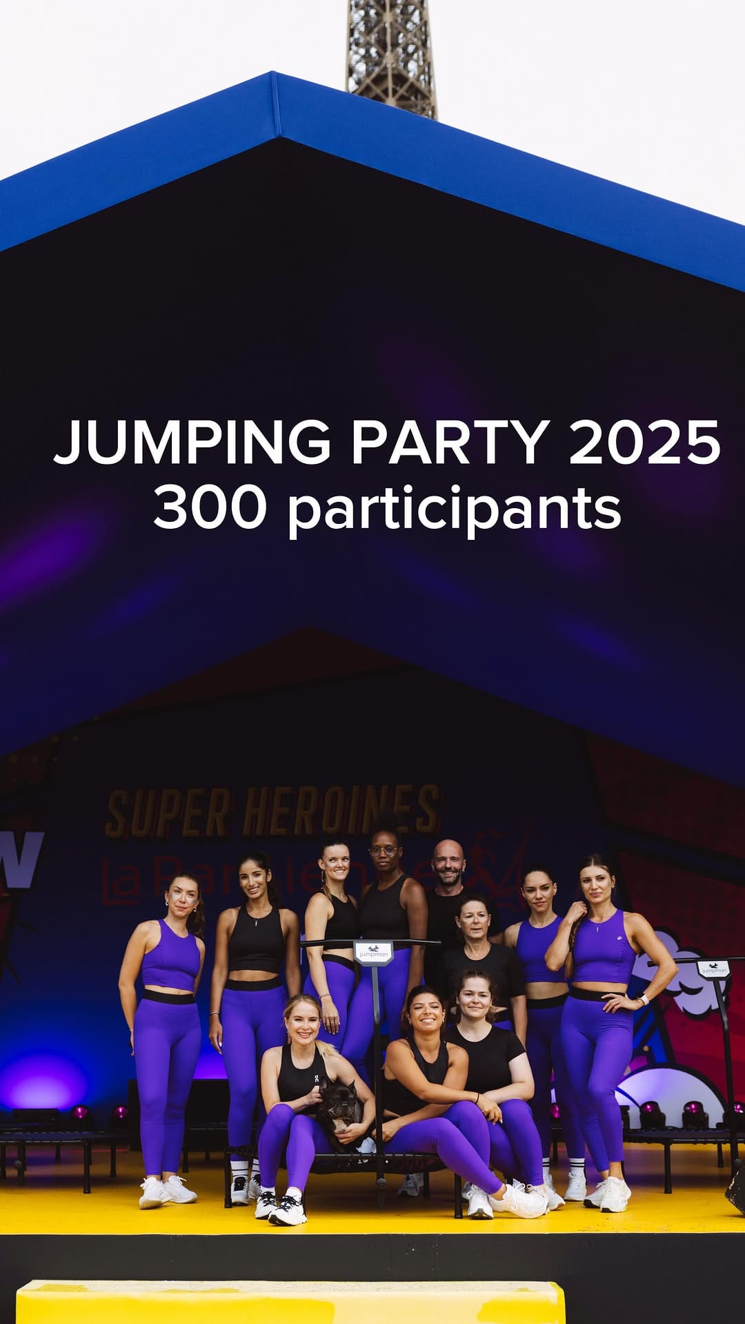 Post 9 by Jumping Fitness Paris on Instagram (video)