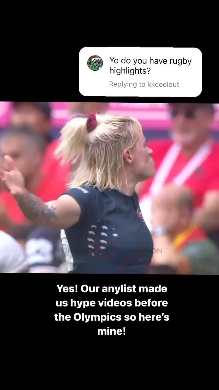 Post 8 by Sammy Sullivan OLY on Instagram (video)