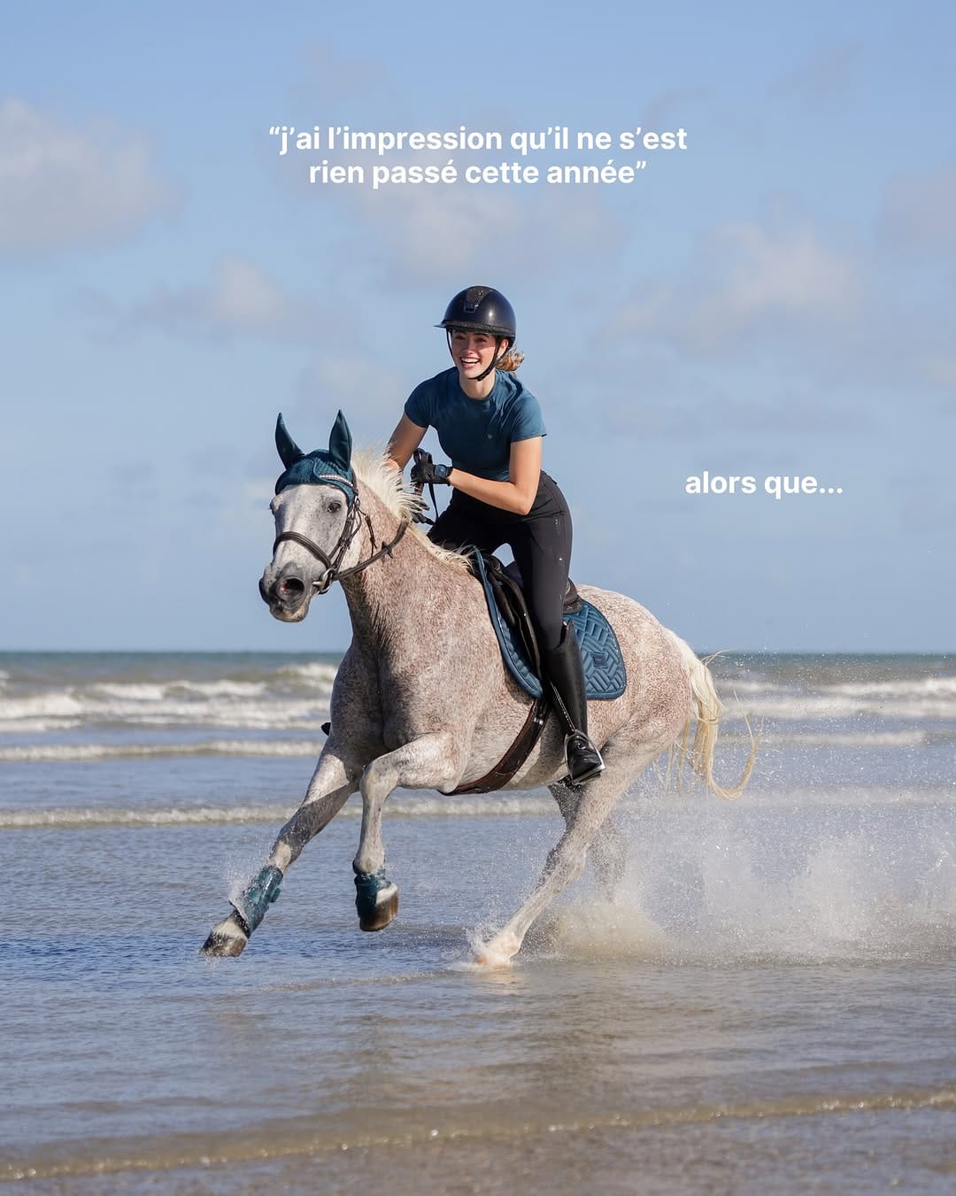 Post 8 by Mathilde Labat | Equestrian content creator on Instagram (carousel)