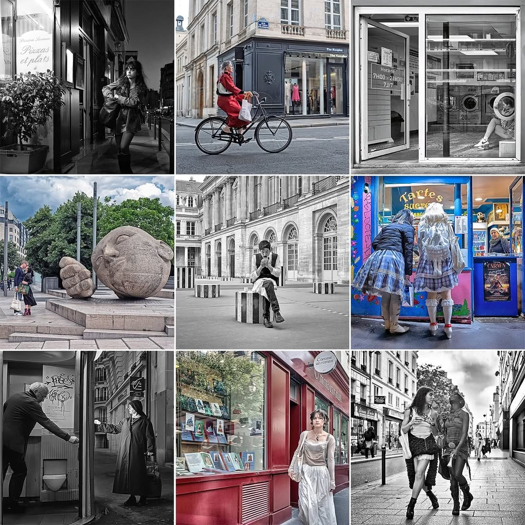 Post 10 by Paris Street Photography on Instagram (carousel)