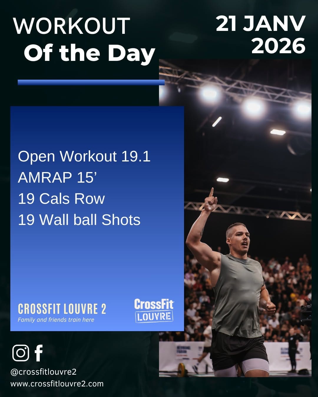 Post 5 by CrossFit Louvre II on Instagram (carousel)