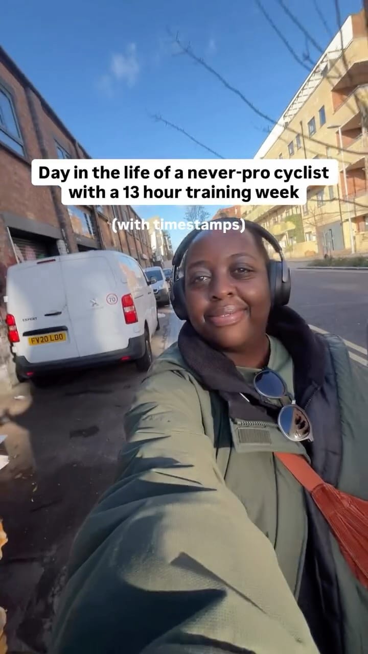 Post 3 by Lumes | Amateur Female Cyclist 🇬🇧🇨🇲 on Instagram (video)