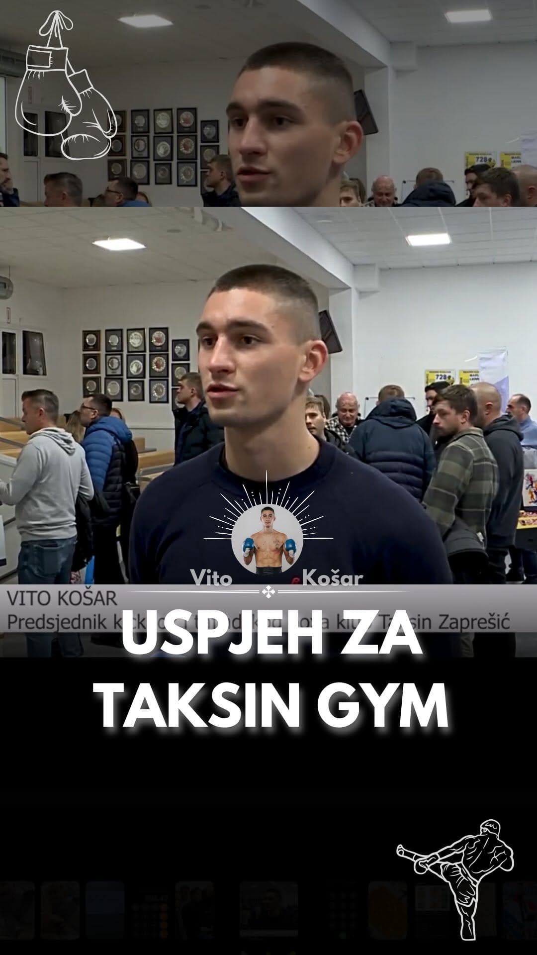 Post 5 by Vito Košar Kickboxing & Muay Thai on Instagram (video)