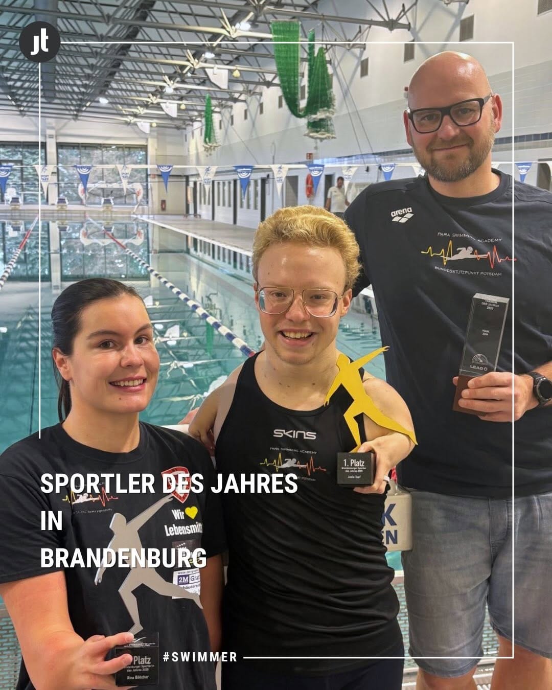 Post 2 by Josia Topf | Para Swimmer on Instagram (carousel)