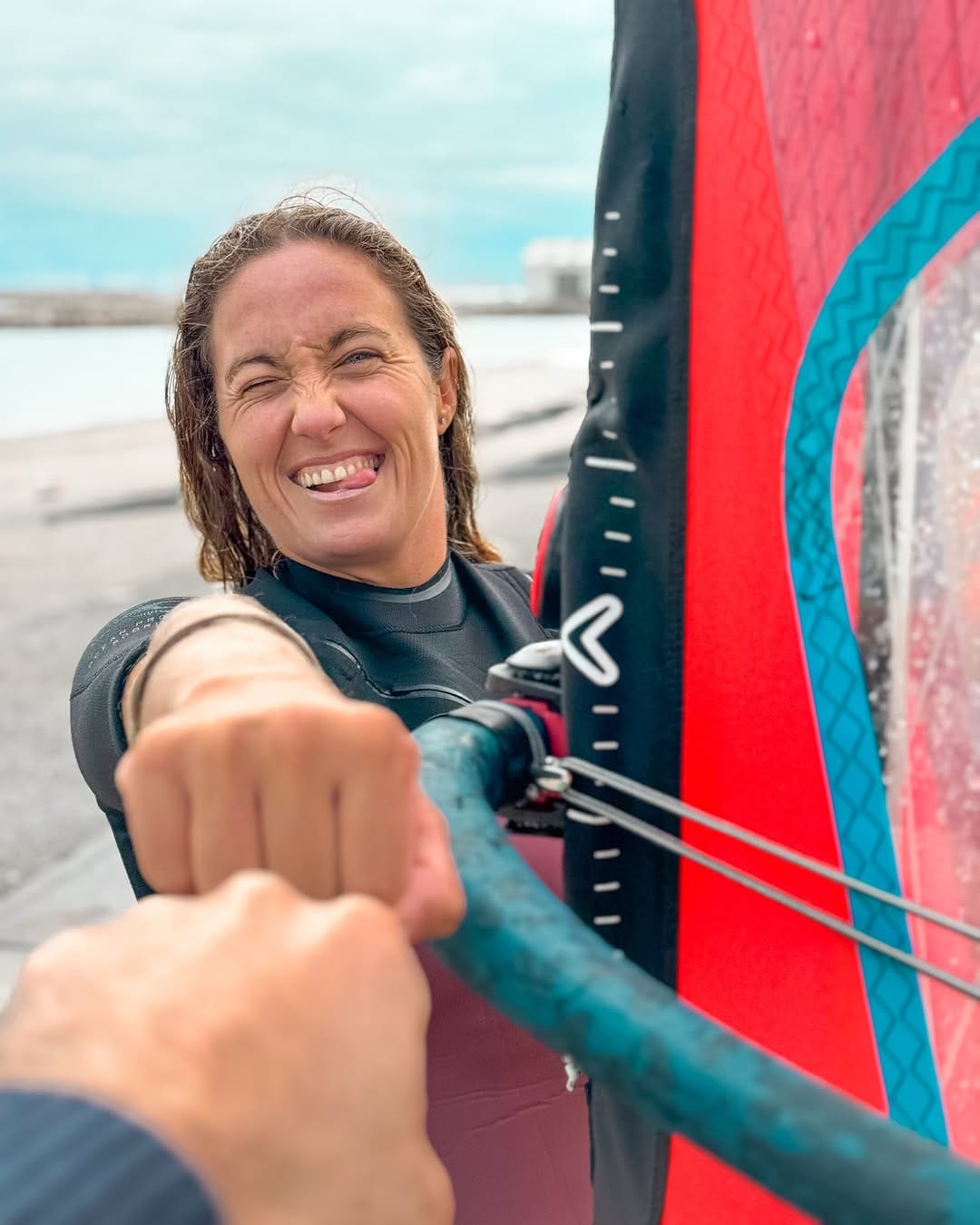 Post 5 by PI LAMADRID | Olympic Windsurfing iQFOiL 🌊 on Instagram (carousel)