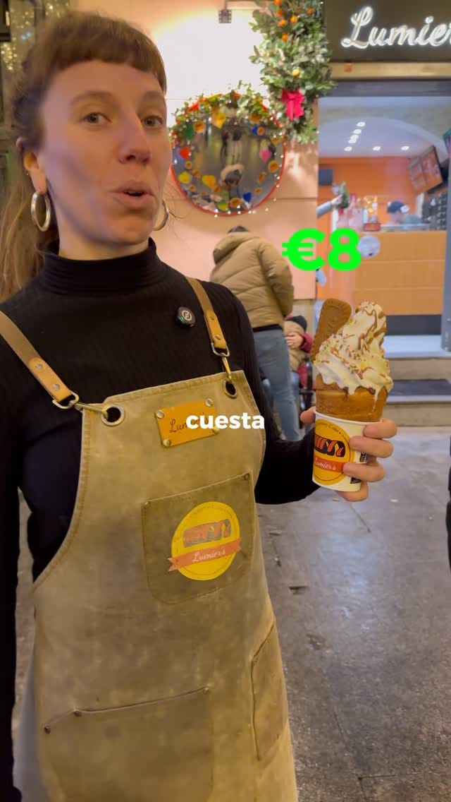 Post 4 by Lumier's Chimney Cake Madrid on Instagram (video)